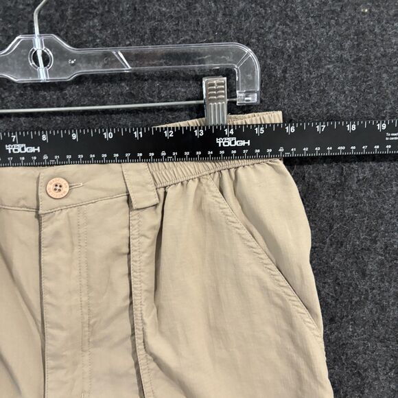 Magellan Sportswear Convertible Pants Men's Large Khaki Zip Off Fishing Hiking - Picture 10 of 12